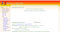 Desktop Screenshot of magyar-iskola.ch